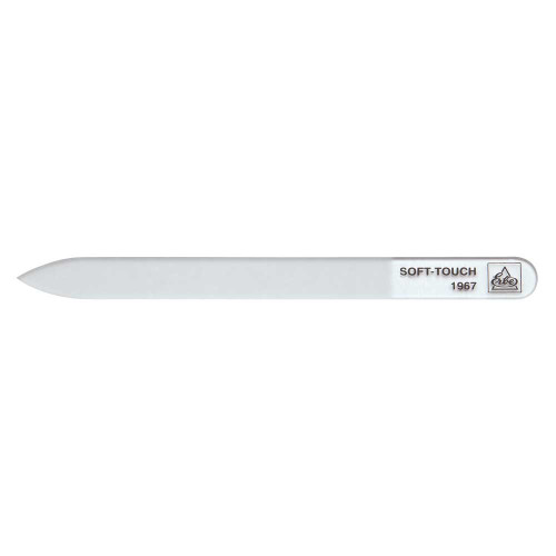 ERBE Glasfeile 14 cm SOFT-TOUCH glasklar einseitig