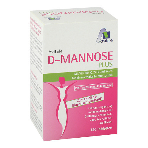 D-MANNOSE PLUS 2000 mg Tabl.m.Vit.u.Mineralstof.