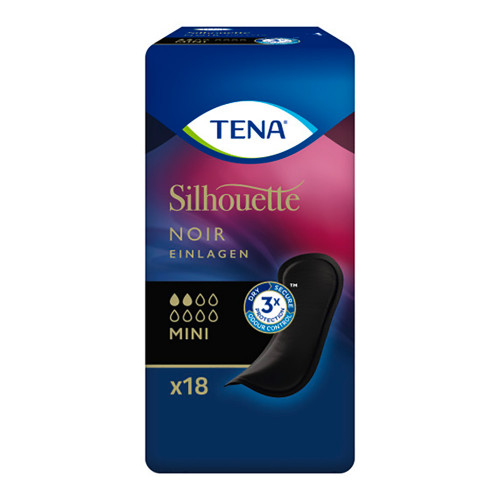 TENA SILHOUETTE Inkontinenz Einlagen mini noir