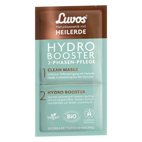 LUVOS Heilerde Hydro Booster&Clean Maske 2+7,5ml