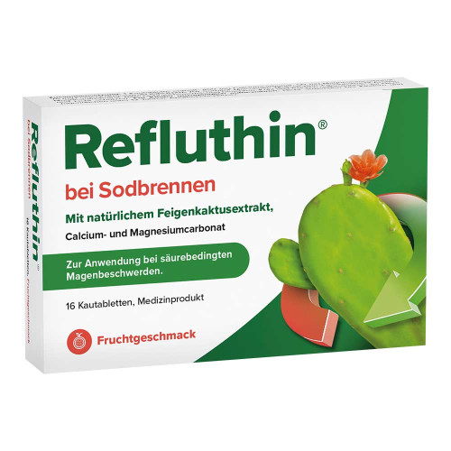 REFLUTHIN bei Sodbrennen Kautabletten Frucht