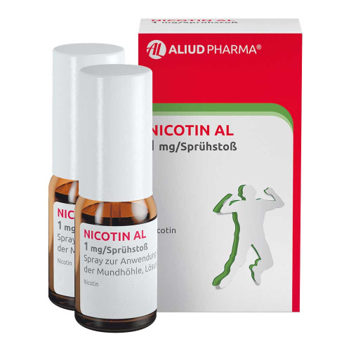 NICOTIN AL 1 mg/Spr&uuml;hsto&szlig; Spray z.Anw.i.d.Mundh&ouml;.