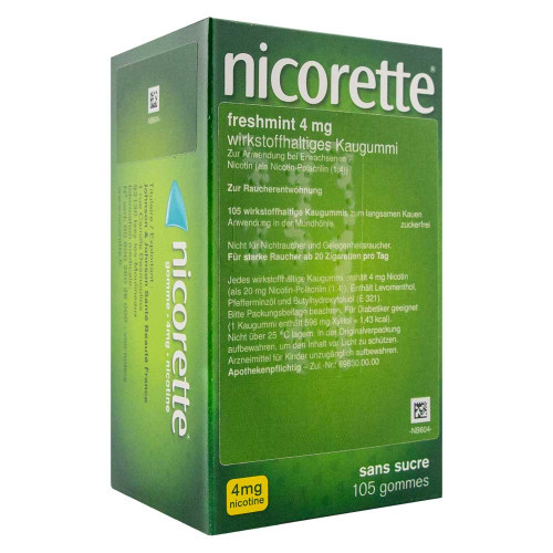 NICORETTE Kaugummi 4 mg freshmint