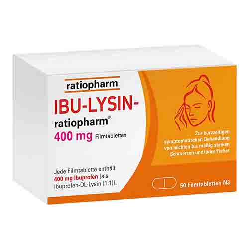 IBU-LYSIN-ratiopharm 400 mg Filmtabletten