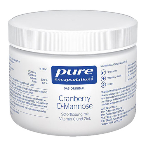 PURE ENCAPSULATIONS Cranberry D-Mannose Pulver