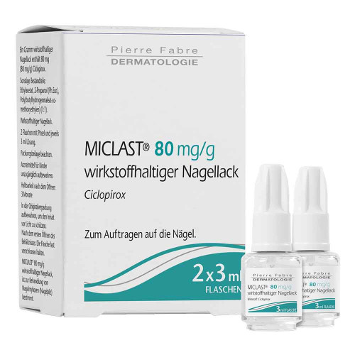 MICLAST 80 mg/g wirkstoffhaltiger Nagellack
