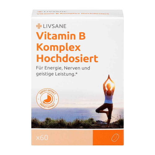LIVSANE Vitamin B Komplex hochdosiert NEU Ret.-T.