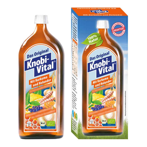 KNOBIVITAL mit Kurkuma und Holunder Bio