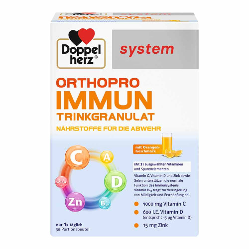 DOPPELHERZ Orthopro Immun system Trinkgranulat
