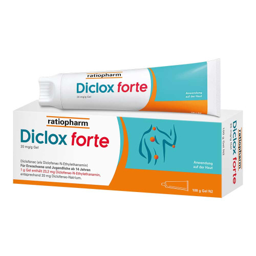Diclox forte - Schmerzgel 2 %, mit Diclofenac