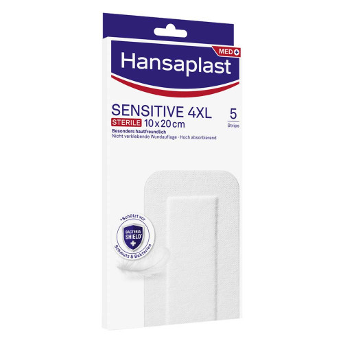 HANSAPLAST Sensitive Wundverband steril 10x20 cm