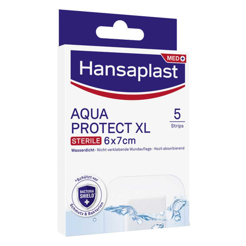 HANSAPLAST Aqua Protect Wundverb.steril 6x7 cm