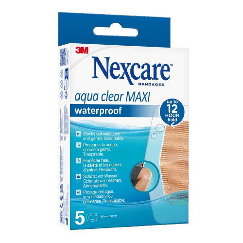 NEXCARE Aqua Clear maxi waterproof 6x8,8 cm