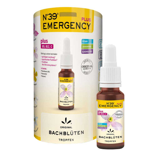 BACHBL&Uuml;TEN No.39 Emergency plus Tropf.z.Einnehmen
