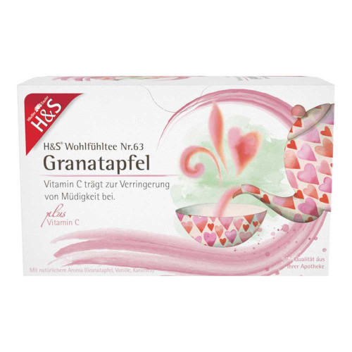 H&S Granatapfel mit Vitamin C Filterbeutel