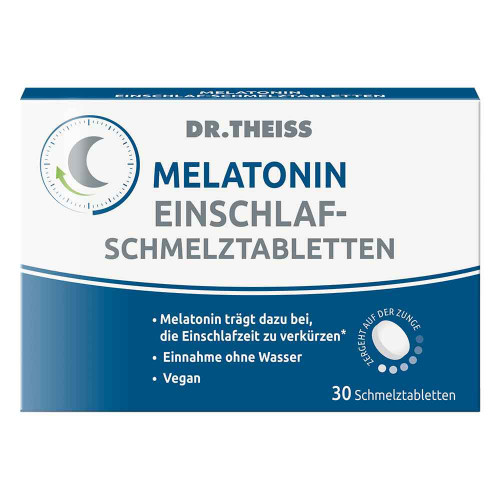DR.THEISS Melatonin Einschlaf-Schmelztabletten