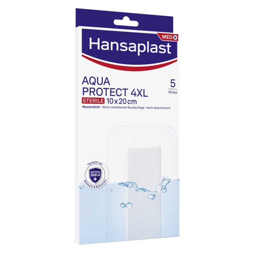 HANSAPLAST Aqua Protect Wundverb.steril 10x20 cm