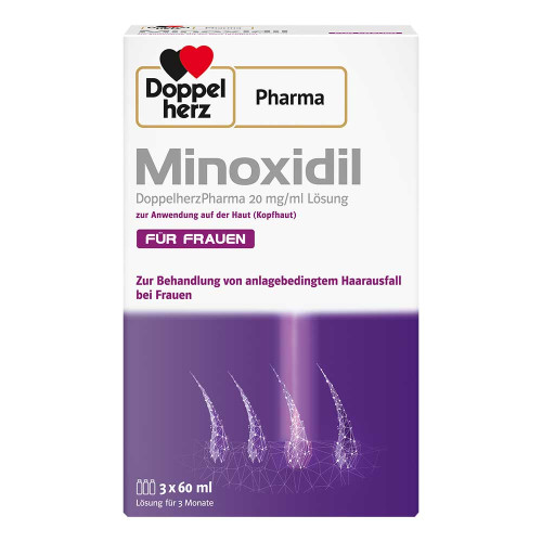 MINOXIDIL DoppelherzPharma 20 mg/ml L&ouml;sung f&uuml;r Frauen