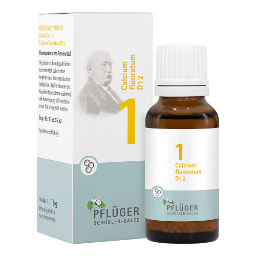 BIOCHEMIE Pfl&uuml;ger 1 Calcium fluoratum D 12 Globuli