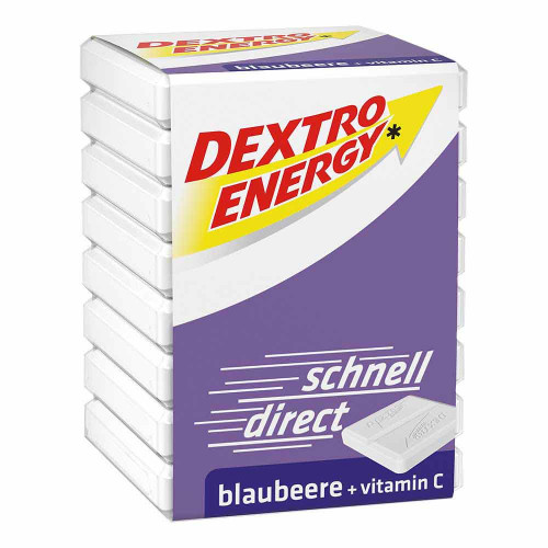 DEXTRO ENERGY Blaubeere W&uuml;rfel