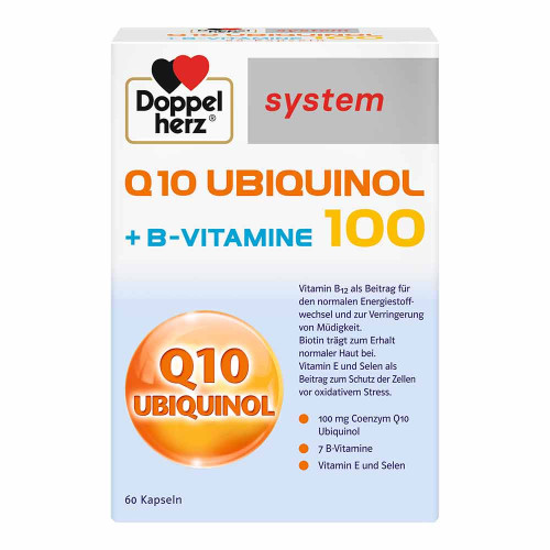 DOPPELHERZ Q10 Ubiquinol 100 system Kapseln