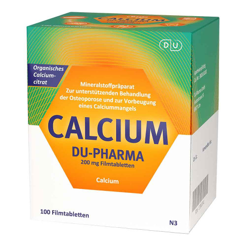 CALCIUM DU-Pharma 200 mg Filmtabletten