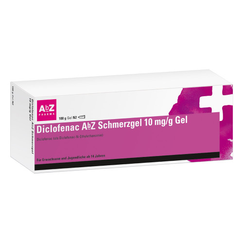 DICLOFENAC AbZ Schmerzgel 10 mg/g
