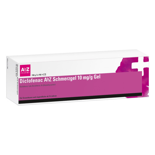 DICLOFENAC AbZ Schmerzgel 10 mg/g