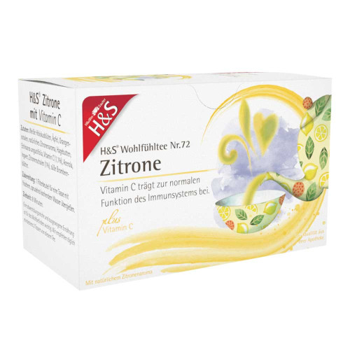 H&S Zitrone mit Vitamin C Filterbeutel