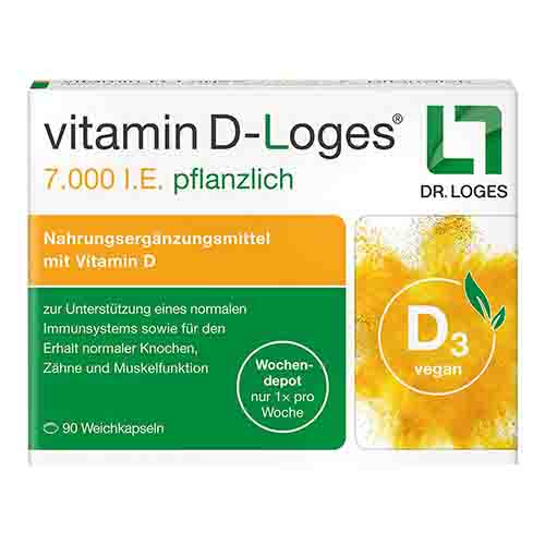 VITAMIN D-LOGES 7.000 I.E. pflanzlich Wochendepot