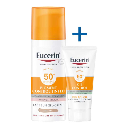 EUCERIN Sun Fluid Pigment Control mittel LSF 50+