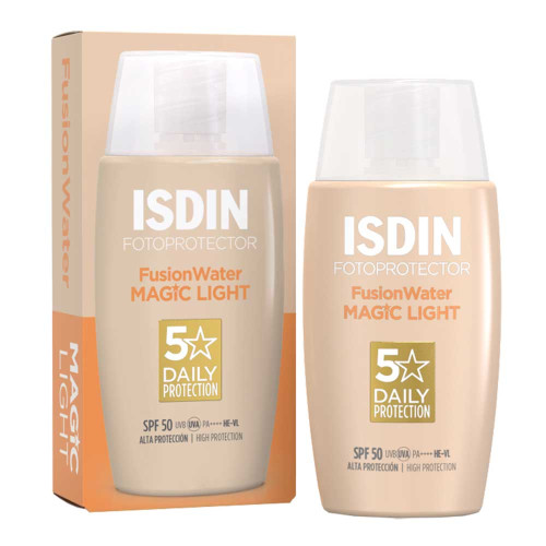 Isdin Fotoprotector Fusion Water Magic light Color SPF 50