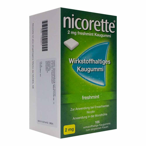 NICORETTE 2 mg freshmint Kaugummi