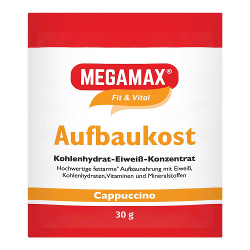 MEGAMAX Aufbaukost Cappuccino Pulver