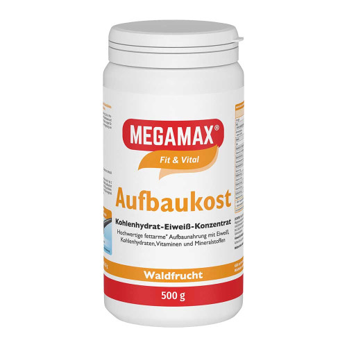 MEGAMAX Aufbaukost Waldfrucht Pulver