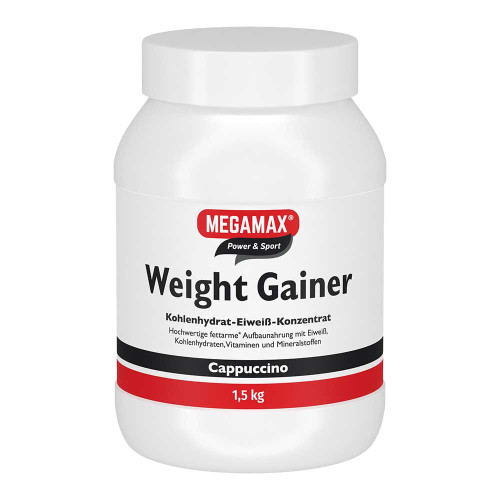 WEIGHT GAINER Megamax Cappuccino Pulver