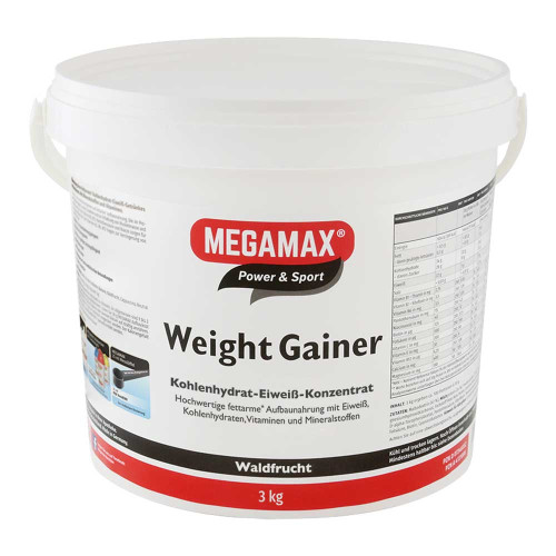 WEIGHT GAINER Megamax Waldfrucht Pulver
