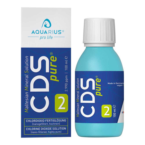 AQUARIUS pro life M.M.S. No.2 CDSpure Glas Flasche