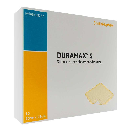 DURAMAX S 20x25 cm Superabsorber Silikonverband