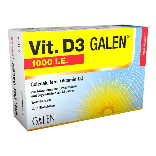 VIT. D3 GALEN 1000 I.E. Weichkapseln
