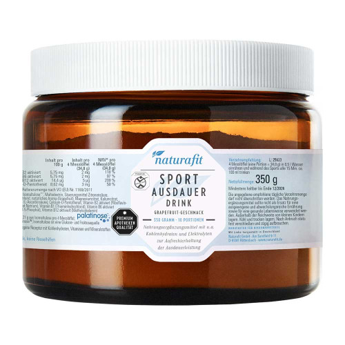 NATURAFIT Sport Ausdauer Drink Pulver