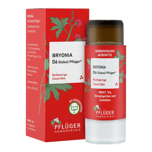 BRYONIA D 6 Globuli Pfl&uuml;ger Dosierspender