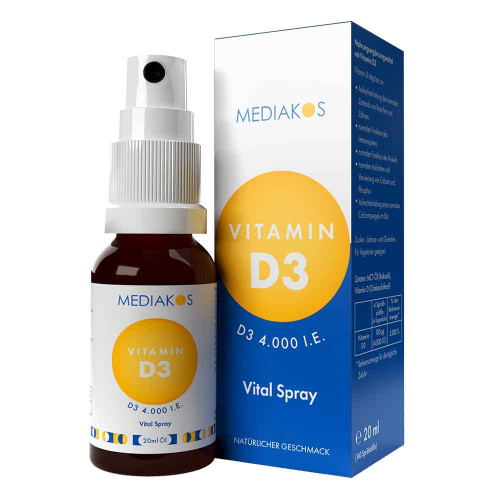 VITAMIN D3 4000 I.E. Mediakos Vital Spray
