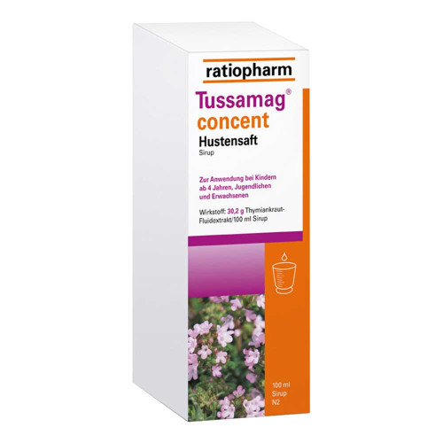 TUSSAMAG concent Hustensaft 30,2 g/100 ml Sirup