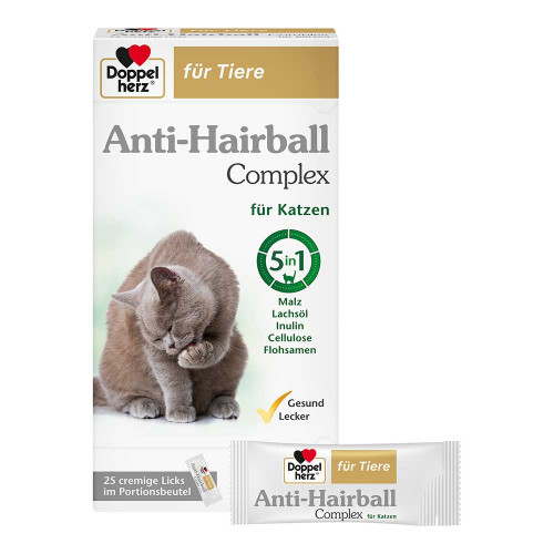 DOPPELHERZ f&uuml;r Tiere Anti-Hairball Complex Katzen