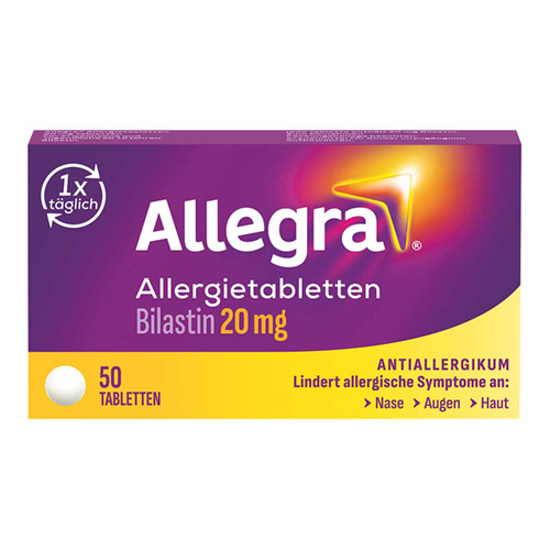 ALLEGRA Allergietabletten 20 mg Tabletten