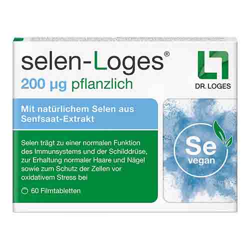 SELEN-LOGES 200 &mu;g pflanzlich Filmtabletten