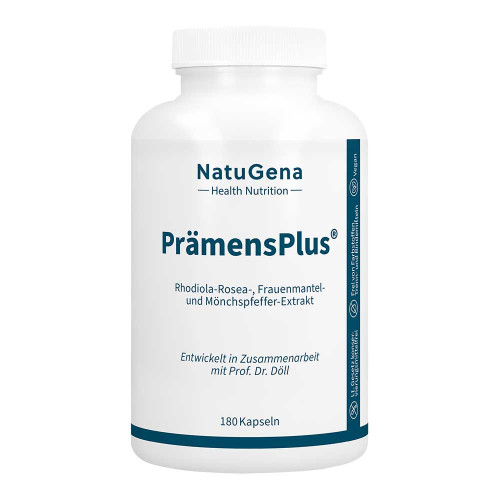 PR&Auml;MENSPLUS Frauenmantel+M&ouml;nchspfeffer Kapseln