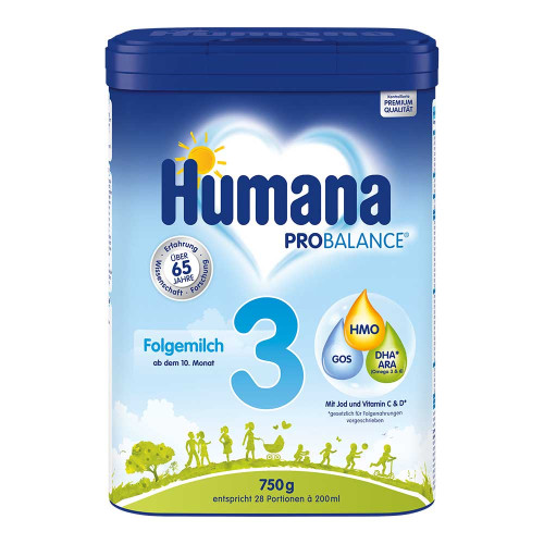 HUMANA PROBALANCE Folgemilch 3 HMO Pulver