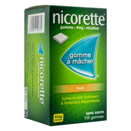 NICORETTE Kaugummi 4 mg freshfruit